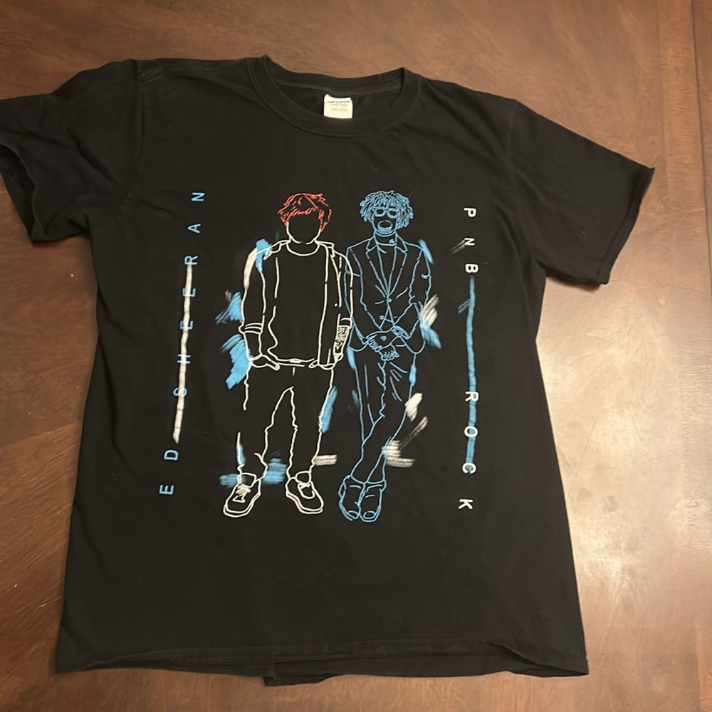 Ed Sheeran PNB Rock Black T shirt-M-Gildan